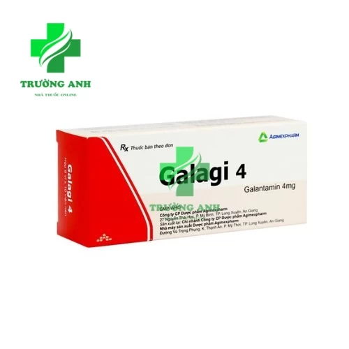 GALAGI 4 - Thuốc điều trị sa sút trí tuệ hiệu quả của Agimexpharm